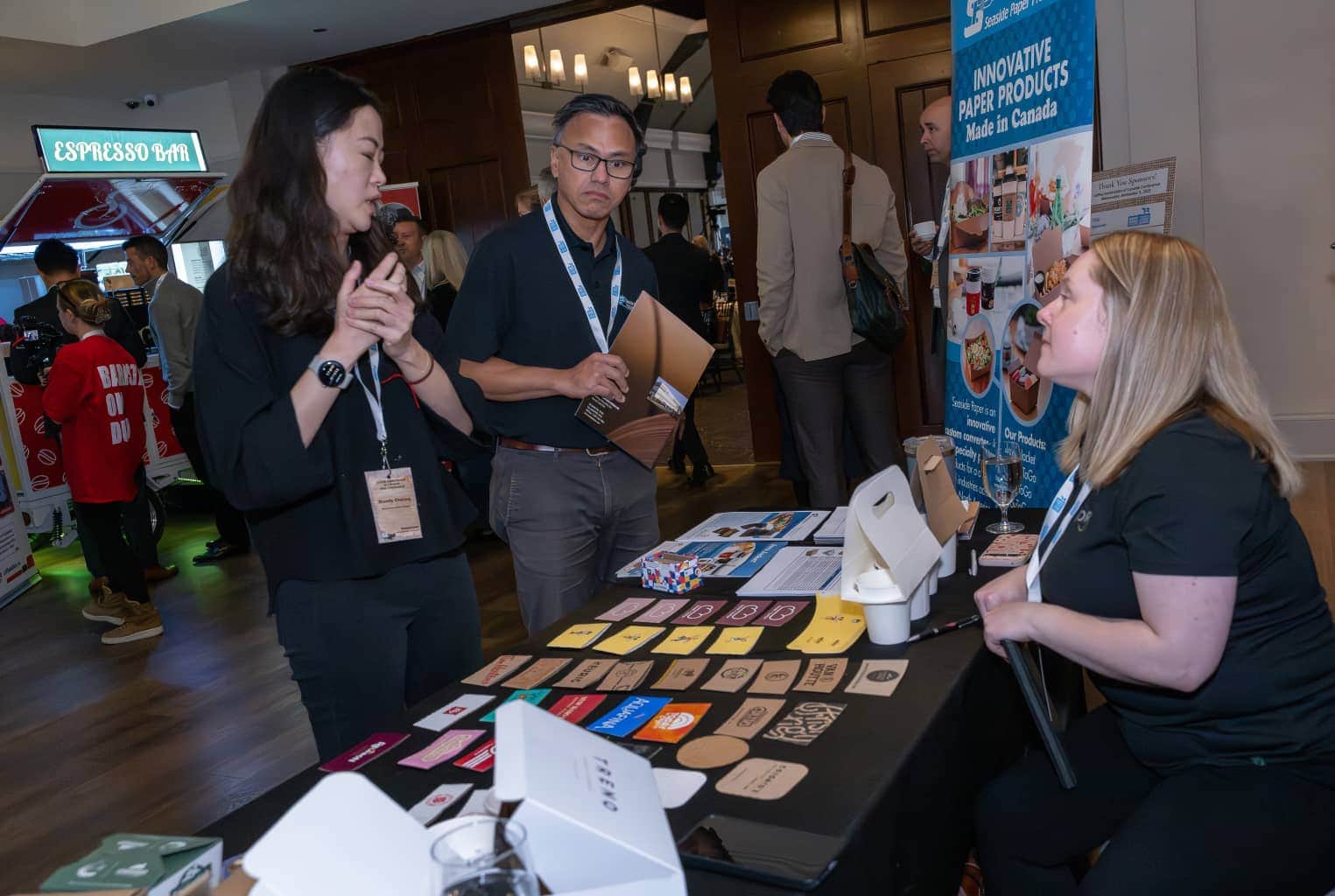 Une photo de l'exposition Seaside Paper Products